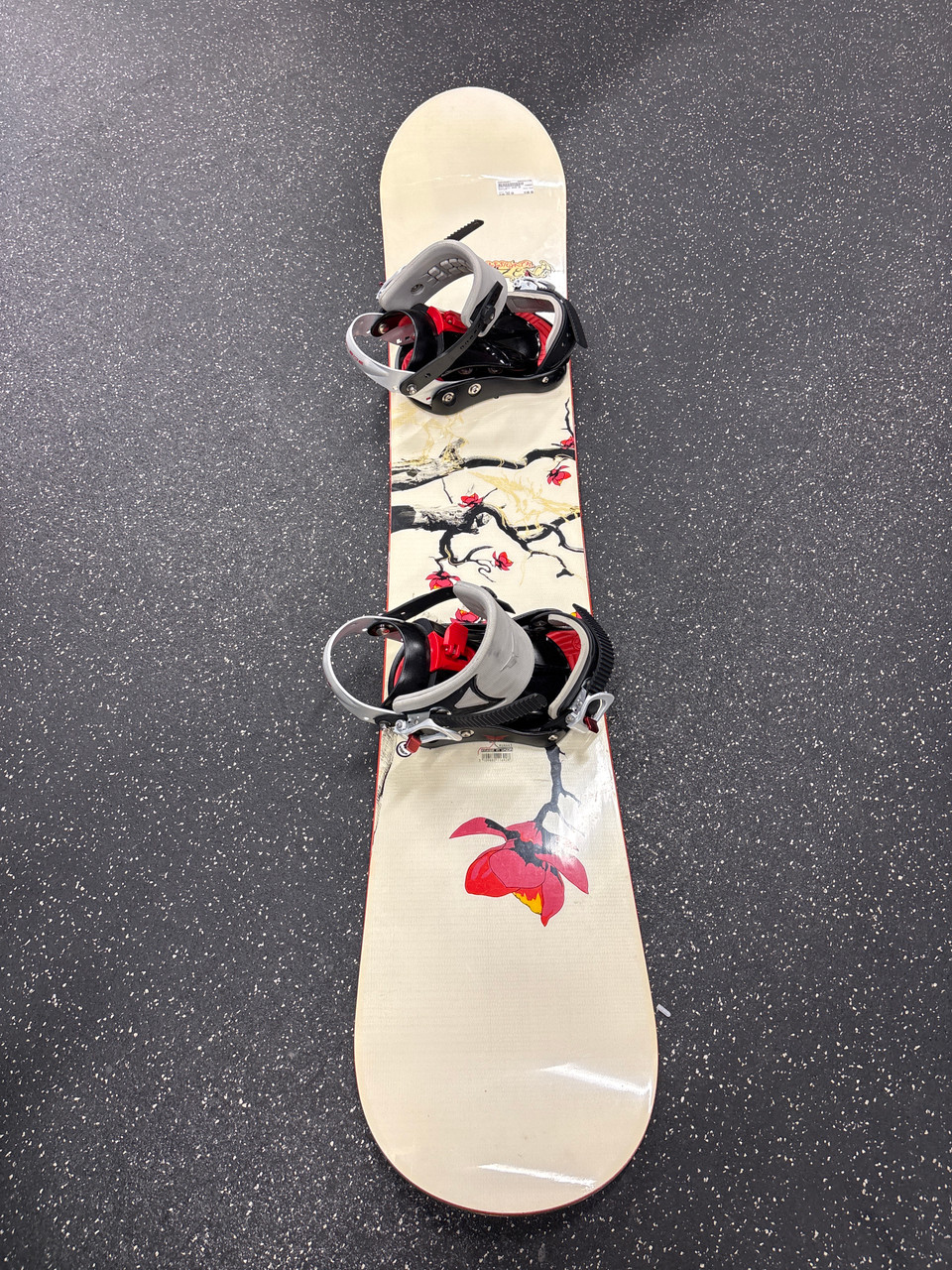 Used Rossignol ZENA Womens Board/Bindings White 153 cm