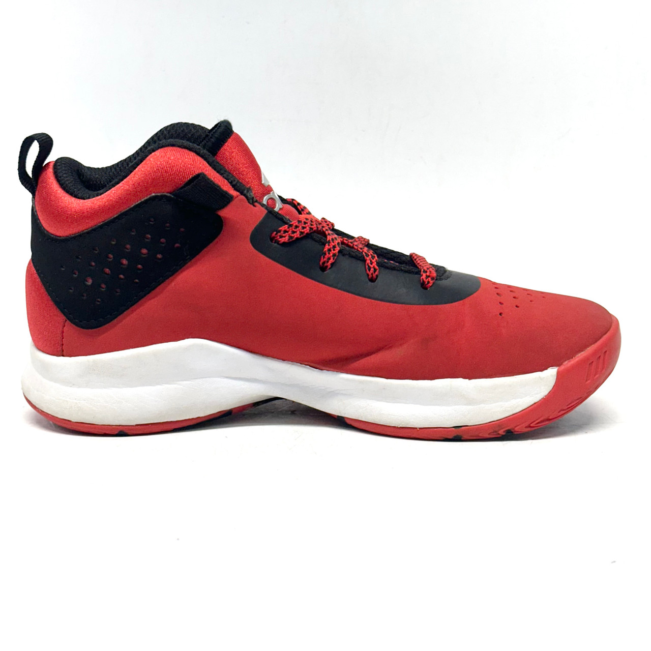Used Adidas Basketball Shoes Y Red Youth 13.0
