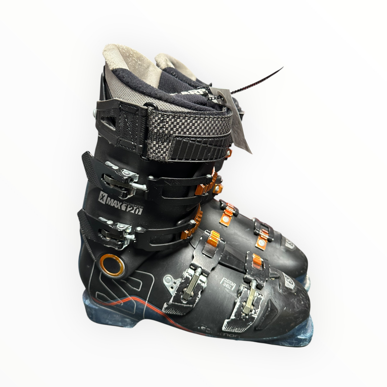 Used Salomon X MAX 120 Mens DH Ski Boot Black 275 MP - M09.5 - W10.5