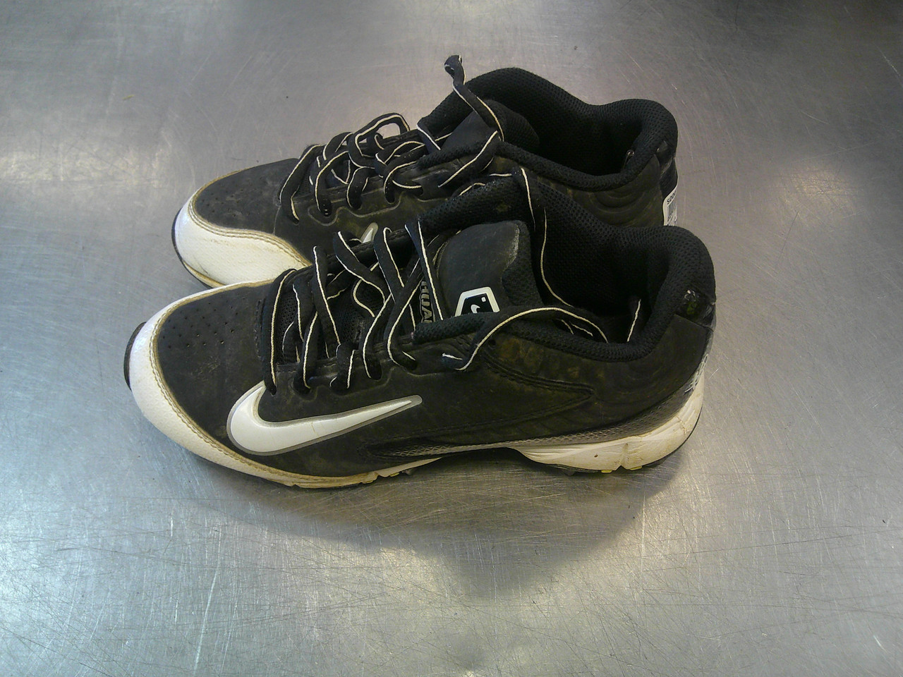 all black junior huaraches