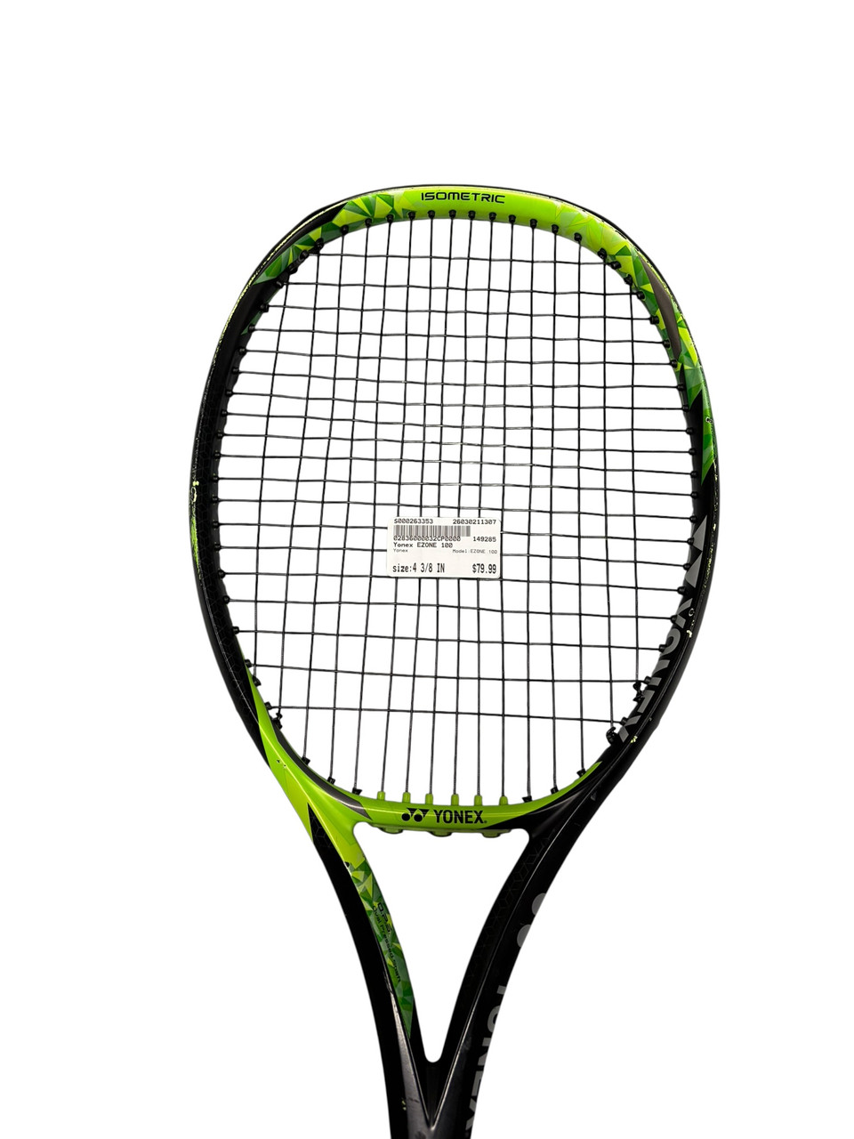 Used Yonex EZONE 100 Adult Tennis Racquet None 4 3/8