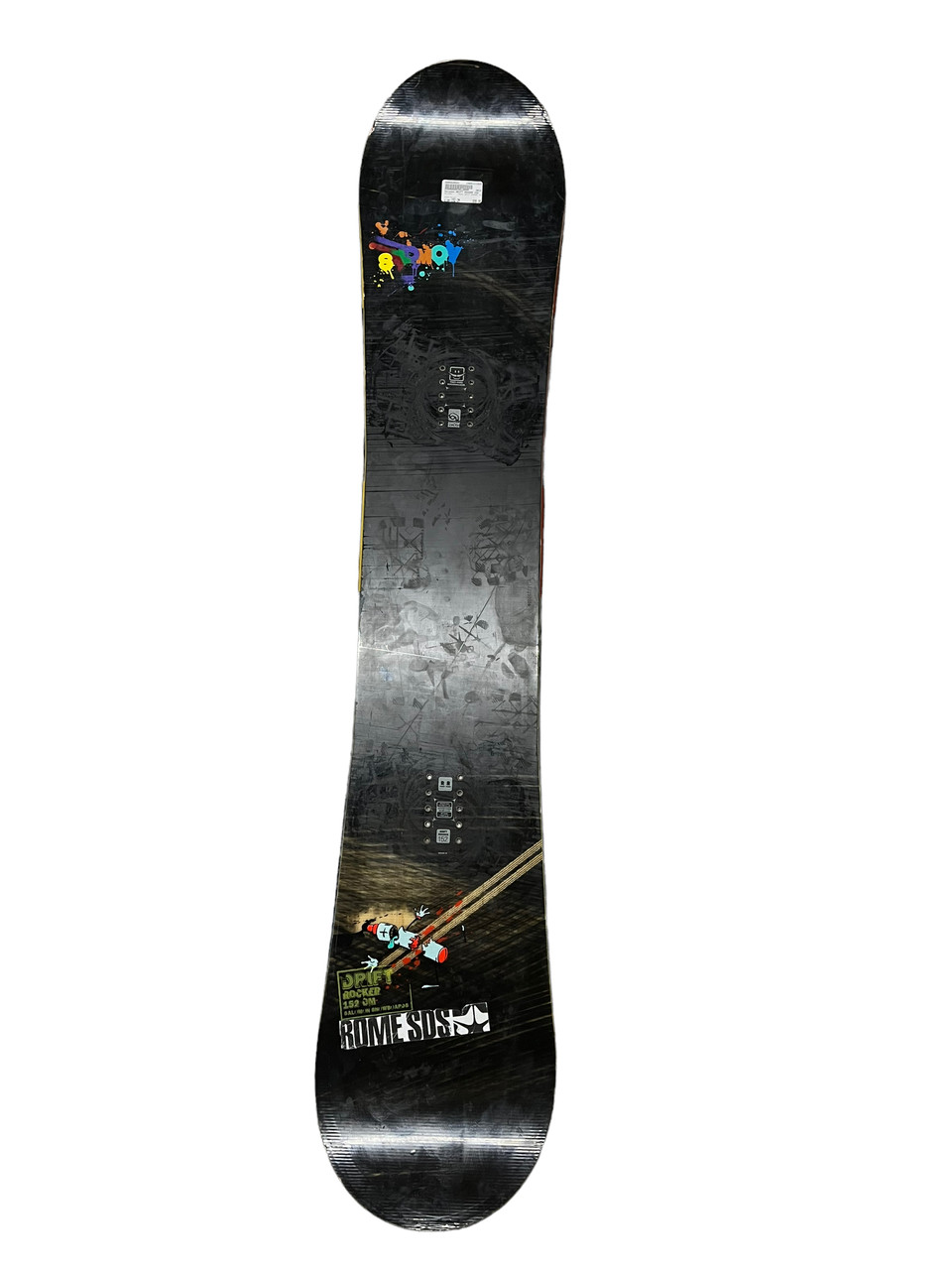 Used Salomon DRIFT ROCKER 152 Mens Snowboard Only Black 152 cm