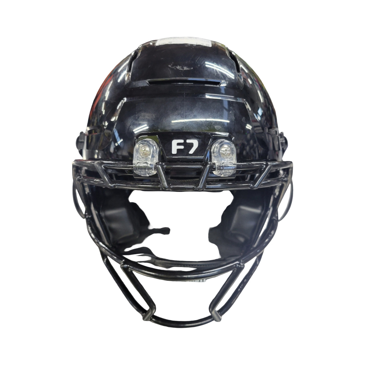 air football helmet 1995 Vtg Schutt BIKE 1995 Game Used Worn AiR Power Football Helmet Medium
