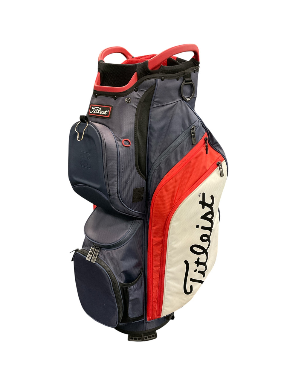 Used Titleist CART 15 Mens Cart Bag Navy Blue