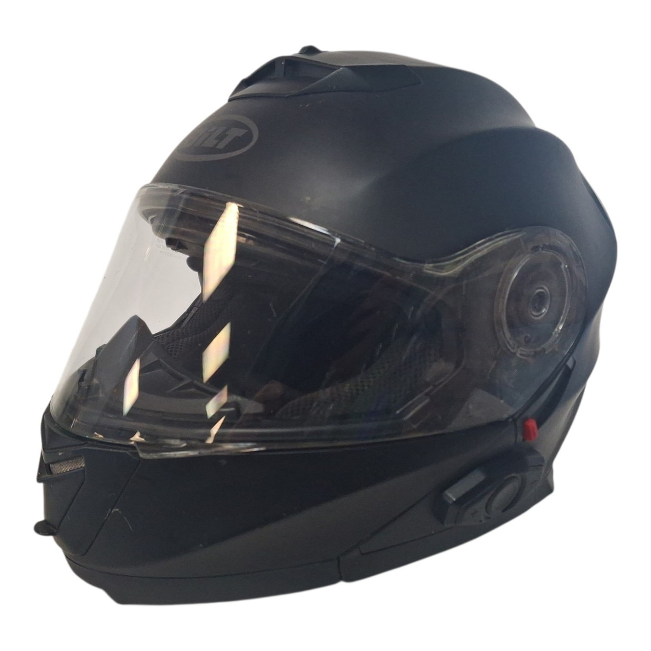 bilt motorcycle helmet Used Bilt HELM Adult Helmet Black MD