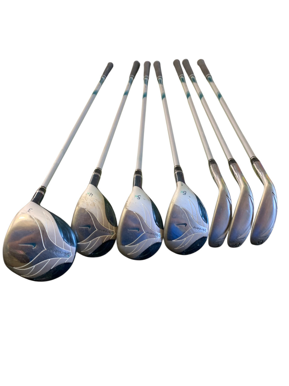 ゴルフクラブ ナイキ Verdana レディース3本セット HL 3番 5H Used Nike VERDANA Womens Iron Set RH 3I-9I