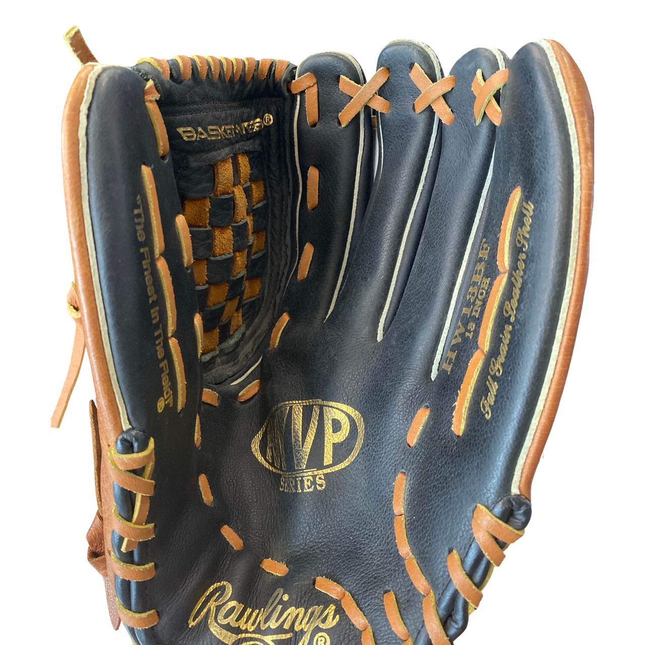 Rawlings FASTBACK MODEL 軟式グローブ ブラウン Used Rawlings FASTBACK BB/SB Glove RH Throw Brown 13