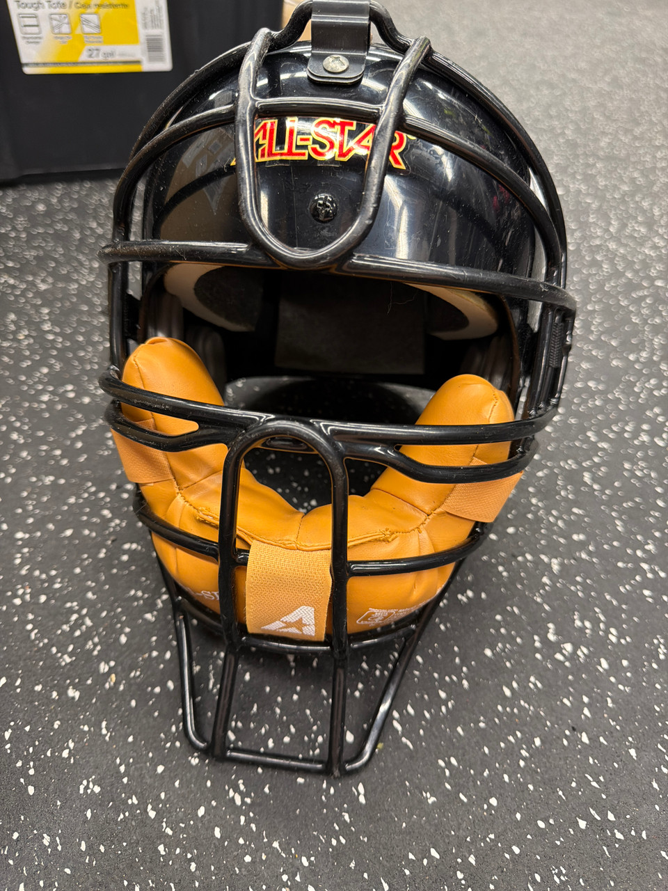 Used All-Star CMH2001 Catchers Helmet w/Mask Black One Size