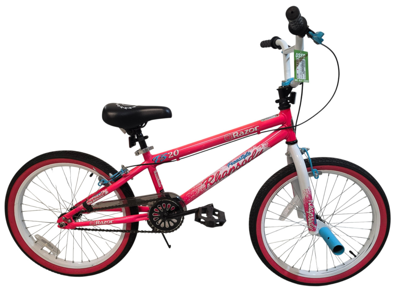 Used Razor FS20 Mountain Bike Girls Pink 20
