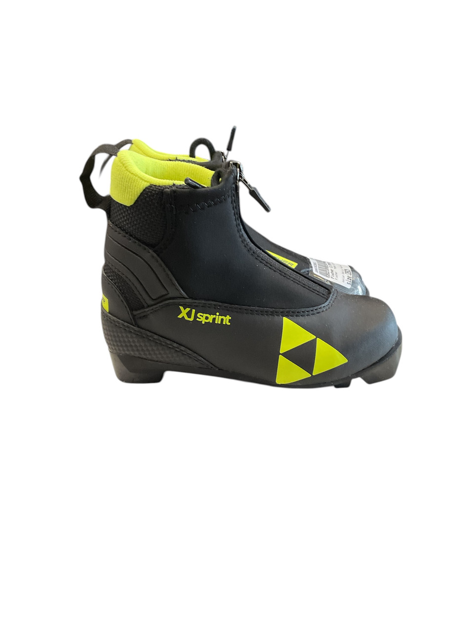 Used Fischer XJ SPRINT NNN SZ 29 Boys NNN XC Ski Boots Optic