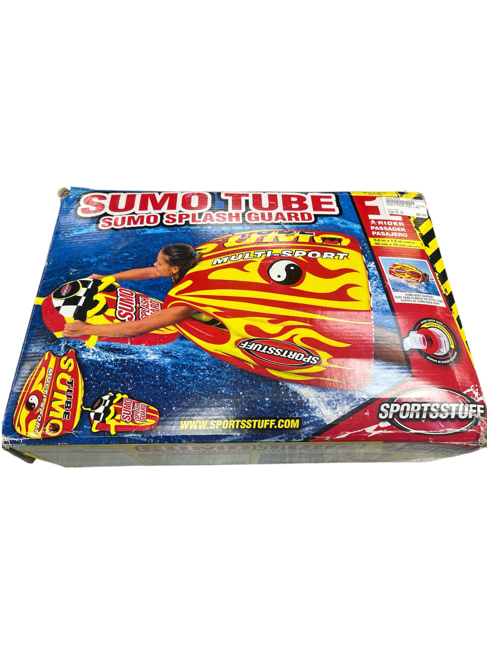 SUMO TUBE Multi-Sport インフレータブル Used One Person Tube Red 42