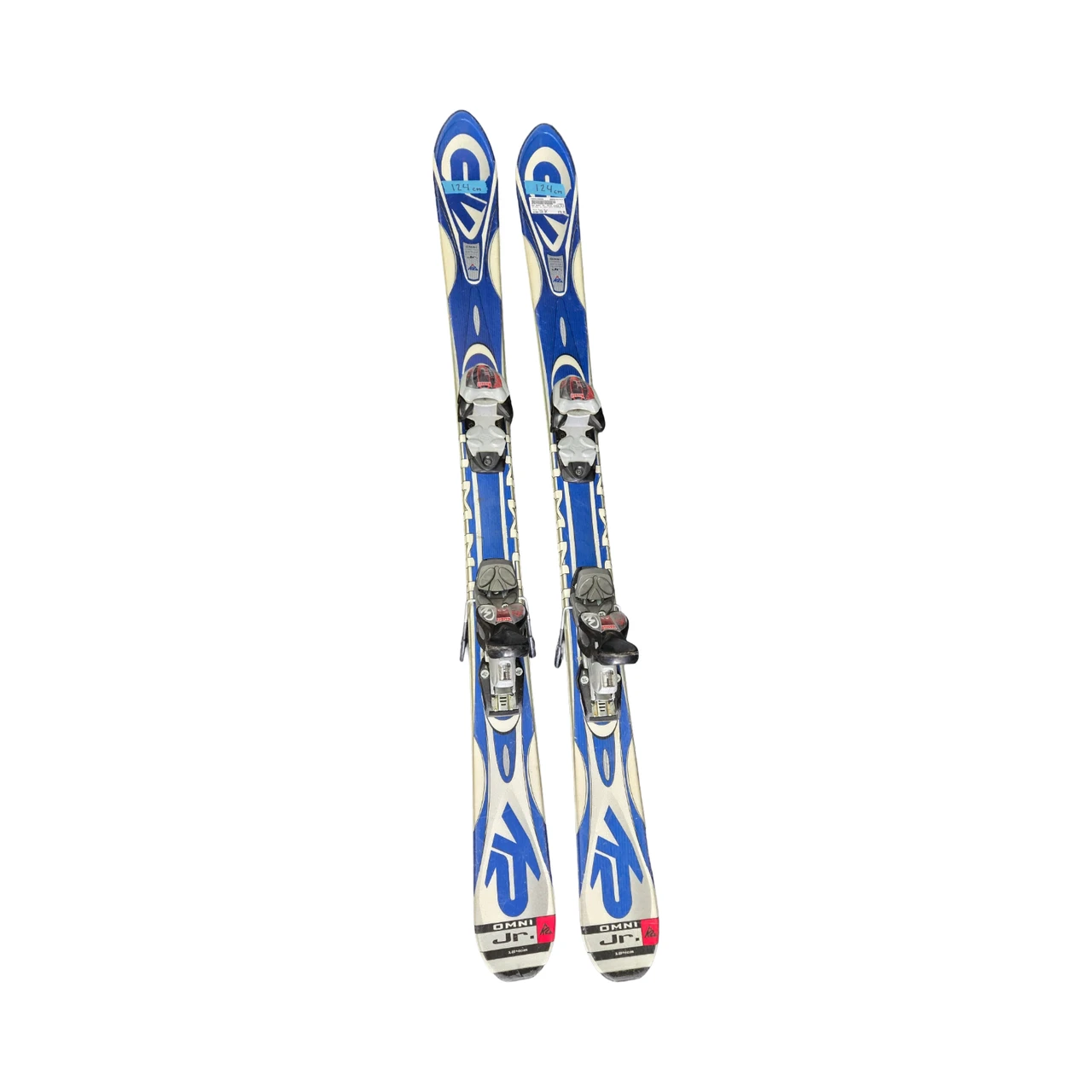 ≪美品≫ K2 OMNI 2.5 174cm オールラウンドスキー 操作性◎ Used K2 OMNI JR. SKIS 124CM W/MARKER M4.5 EPS Boys DH Ski/Binding