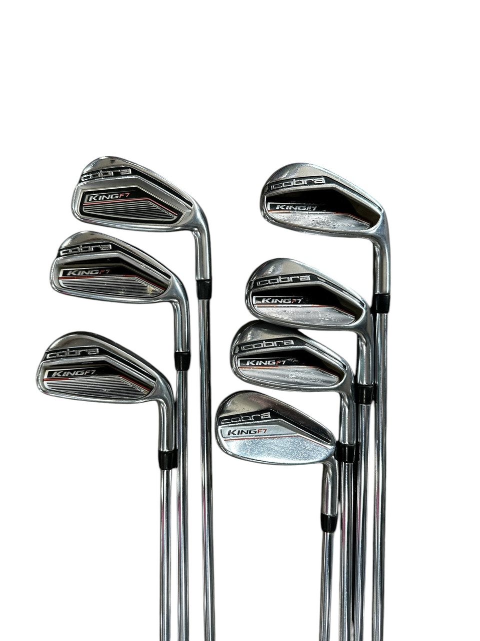 Used Cobra KING F7 5-GW Mens Iron Set RH 5I-GW/AW