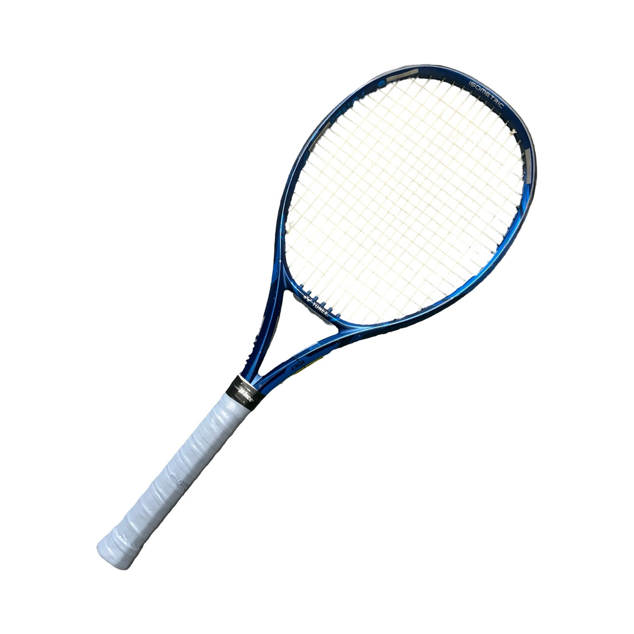 Used Yonex EZONE 100 Adult Tennis Racquet Royal Blue 4 1/4