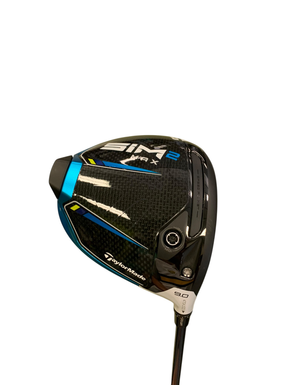 Used Taylormade SIM 2 MAX Mens Driver RH 9.0 Degree