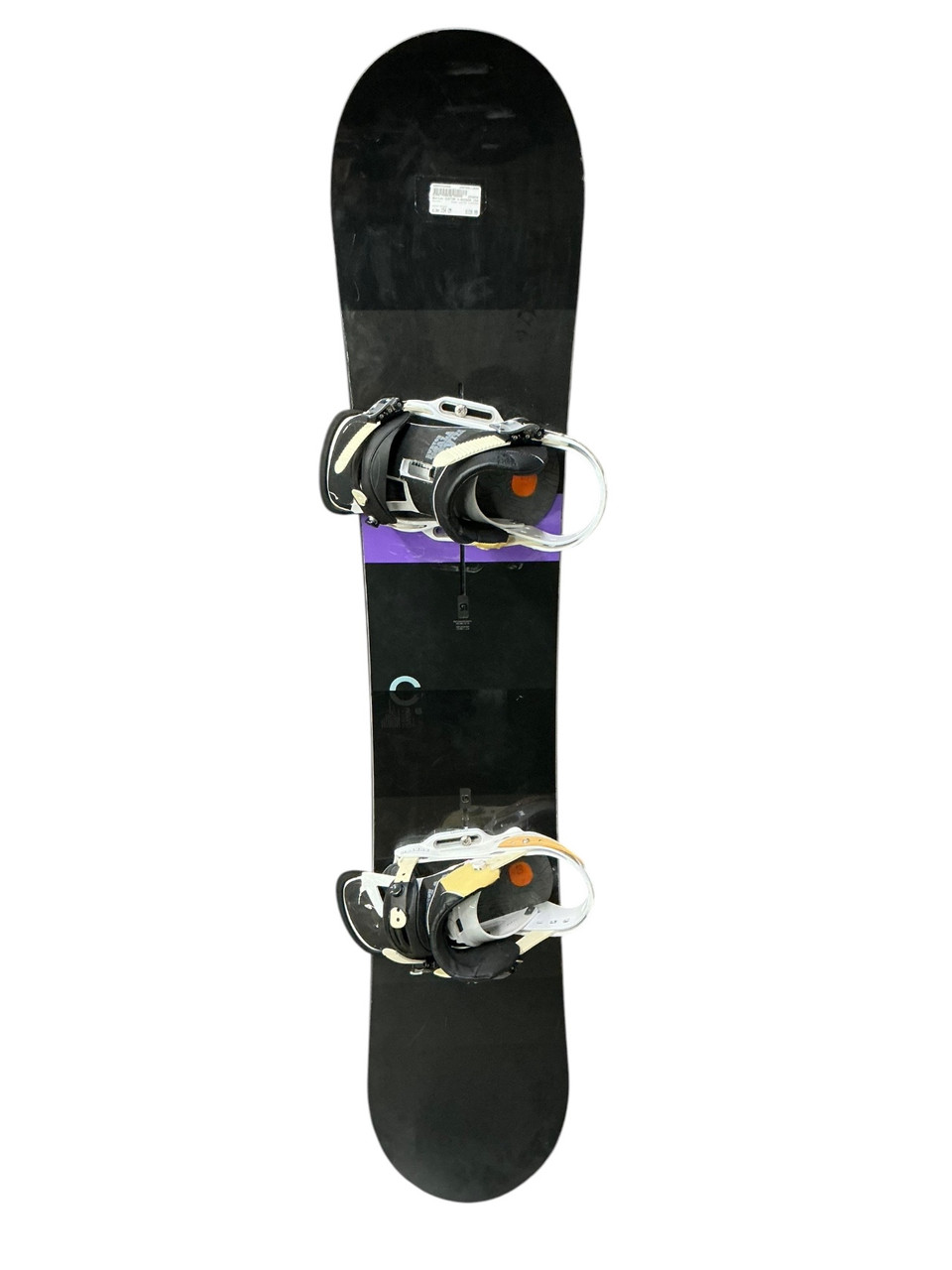 Used Burton CUSTOM V-ROCKER Mens Board/Bindings Black 154 cm