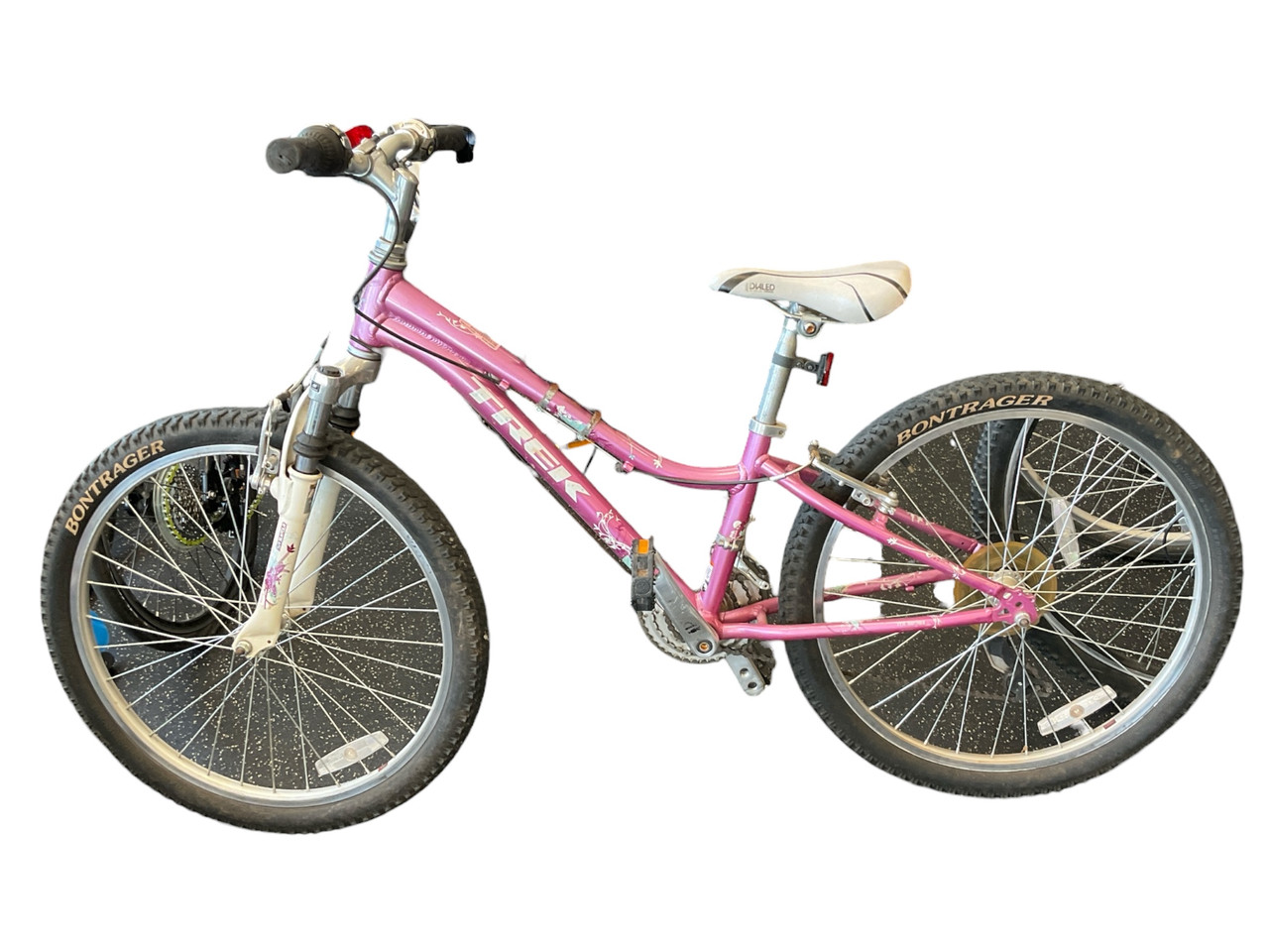Used Trek MT220 Hybrid/City Bike Girls Pink 24