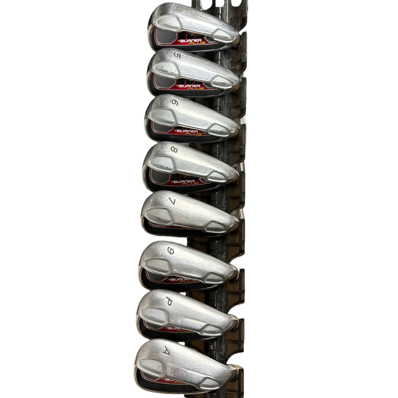 Used Taylormade BURNER PLUS Mens Iron Set Right Hand 4I-GW/AW