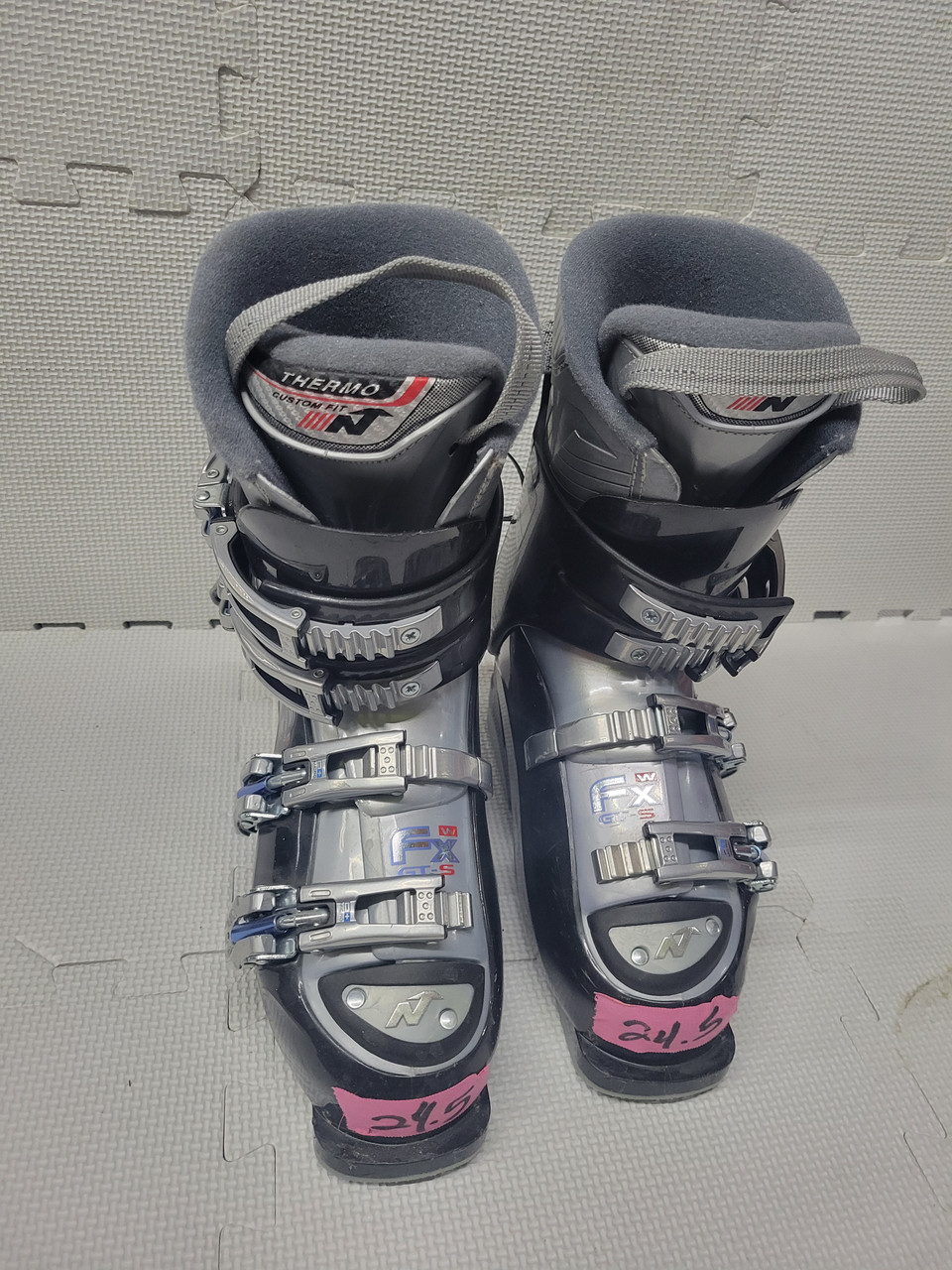 スキー NORDICA XT GT-S Used Nordica FX GT-S 245 MP - M06.5 - W07.5 Women's Downhill Ski