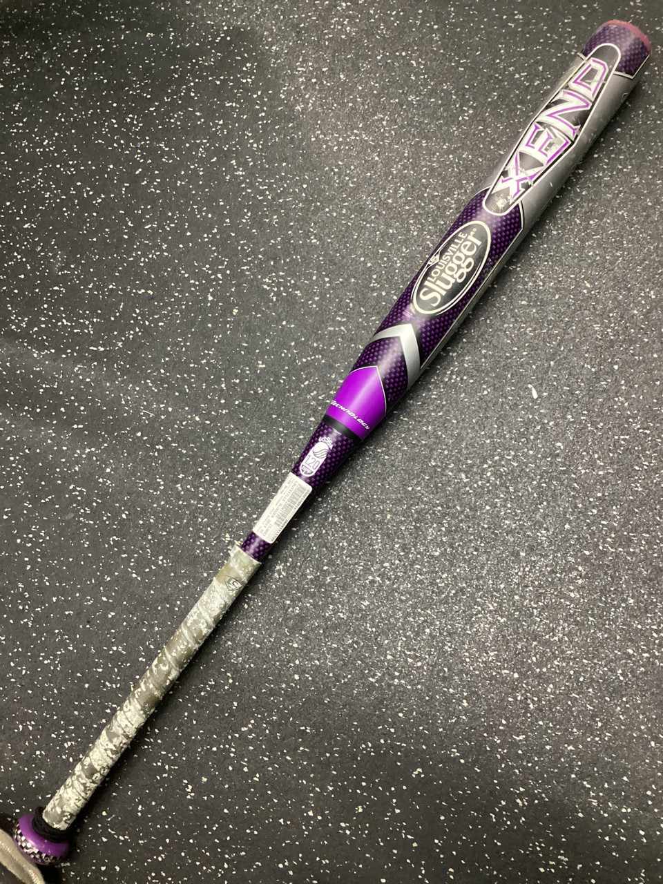 Used Louisville Slugger 2014 PURPLE XENO BB/SB Fastpitch Bat 33