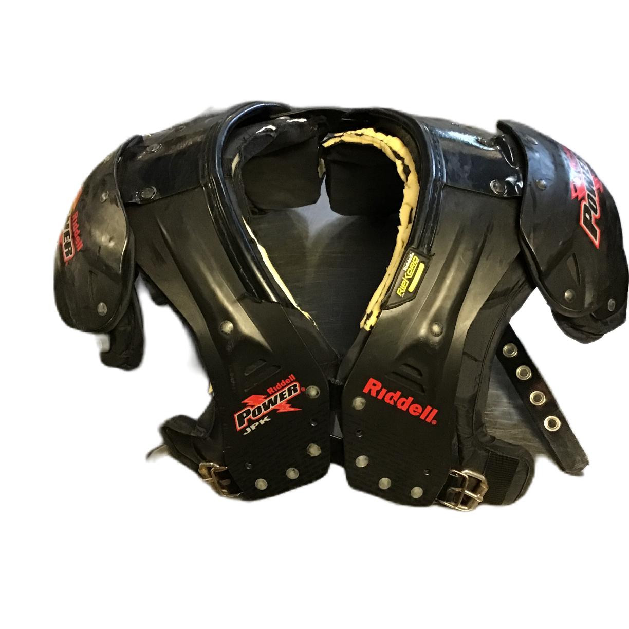Used Riddell POWER JPK-SK FB Shoulder Pads Black SM