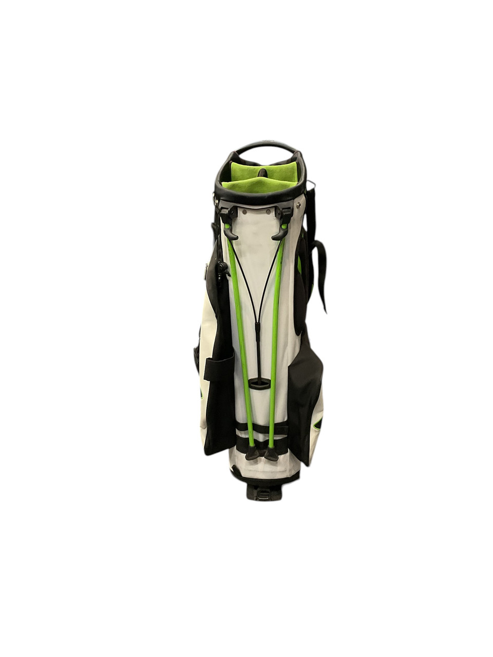 Used Callaway GBB EPIC STAND BAG Mens Stand Bag White And Optic Yellow