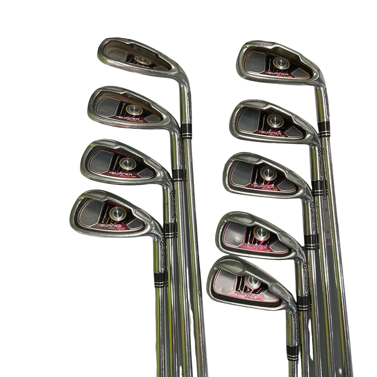 Used Taylormade BURNER PLUS Mens Iron Set RH 3I-SW
