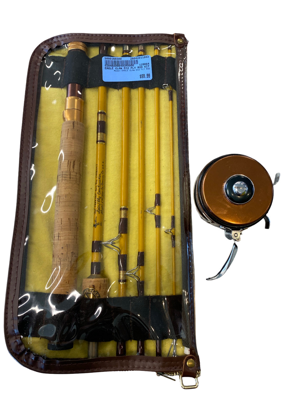 eagle claw fly rod and reel & Combo Kit where classic feather Eagle Claw Featherlight Pro Fly