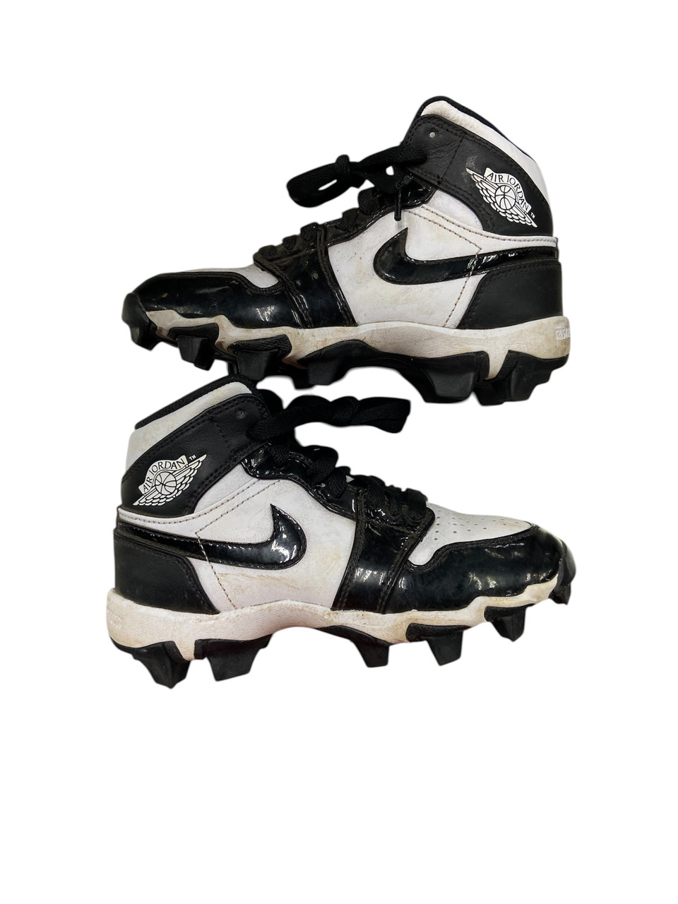 Used Nike JORDAN 1 HIGH BB/SB Cleats Black Junior 01
