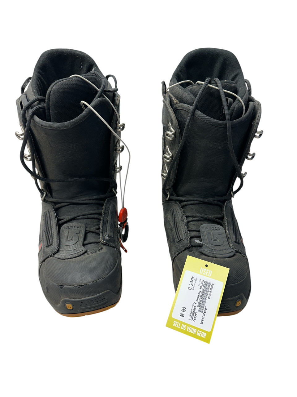 burton imprint 1 snowboard boots boots: Progression strap into your board Used Burton IMPRINT 1 Mens
