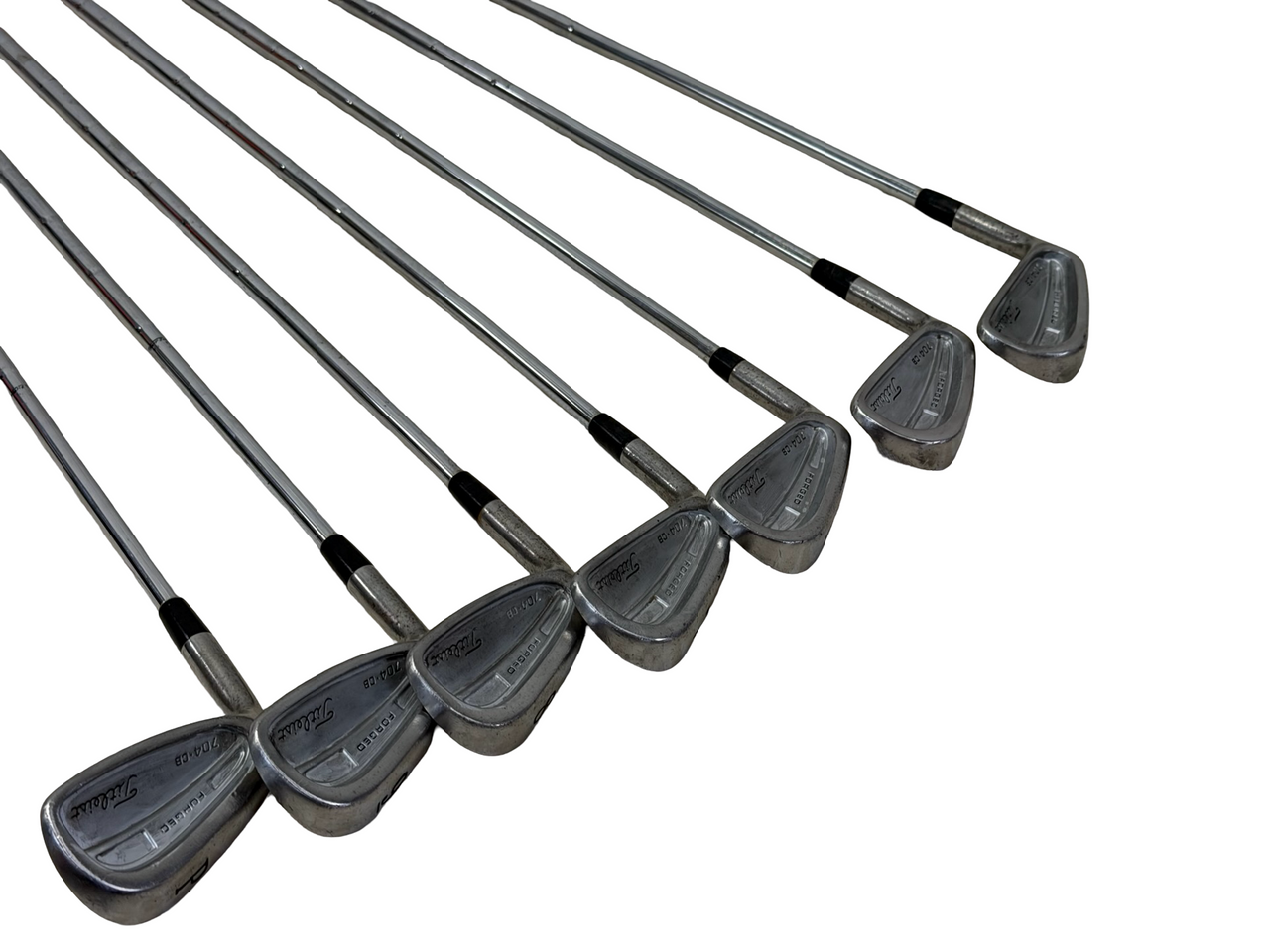 Used Titleist 704 CB FORGED Mens Golf Iron Set LH 4I-PW w/ Dynamic