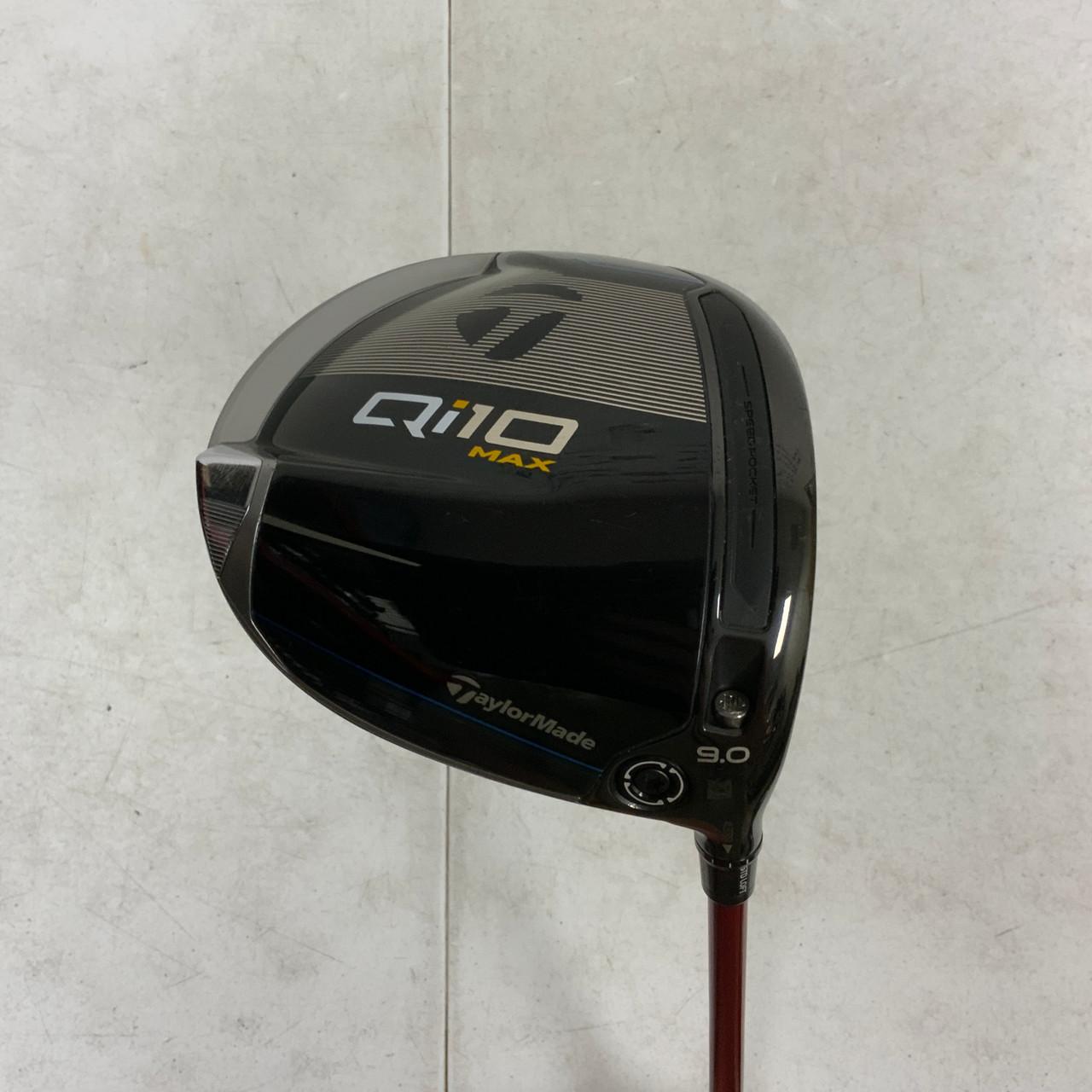 Used Taylormade QI10 MAX Mens Driver RH 9.0 Degree
