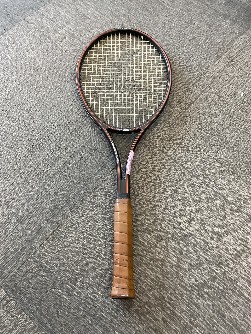 【kenken】 Used Pro Kennex GRAPHITE 88 Adult Tennis Racquet Black Unknown