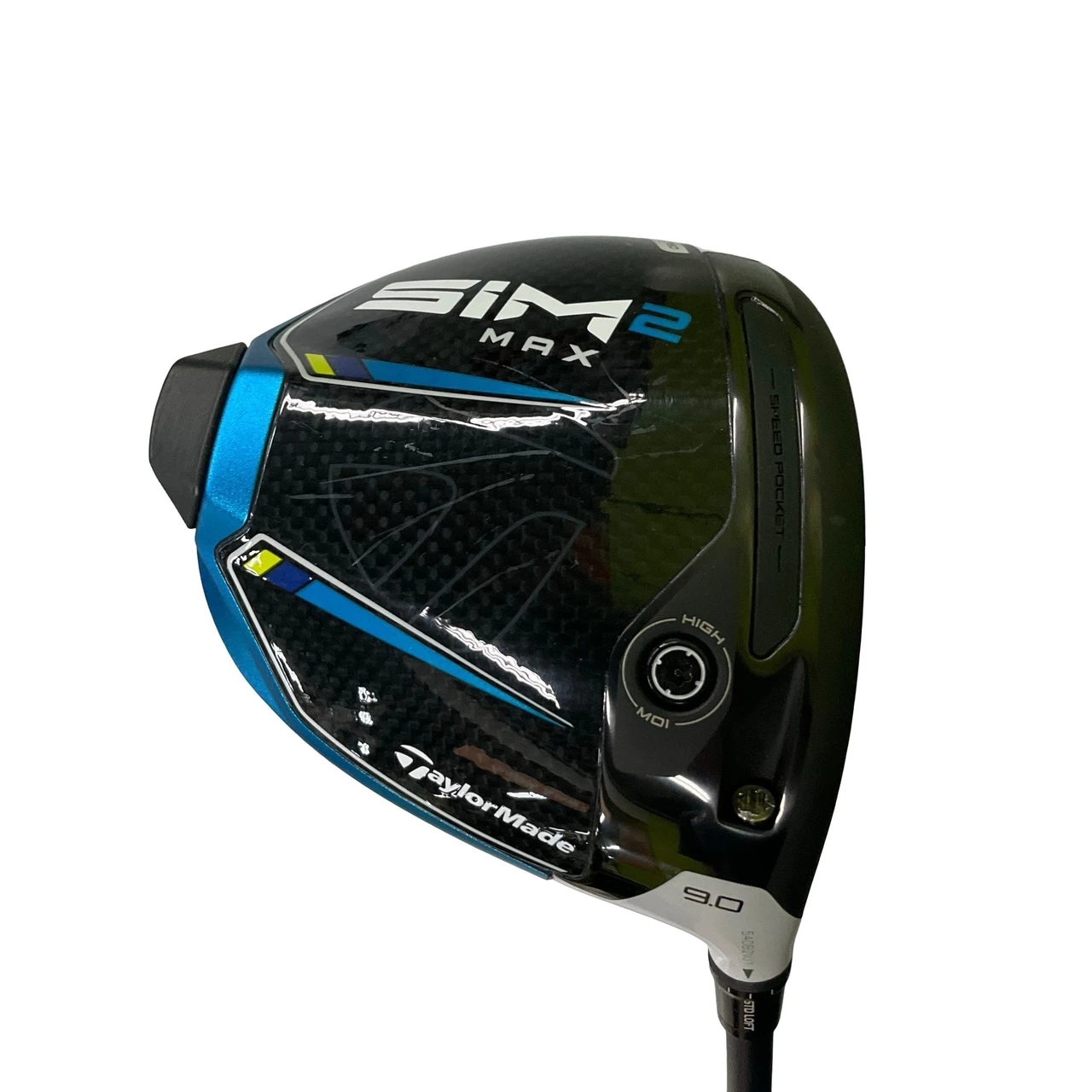 Used Taylormade SIM 2 MAX Mens Driver RH 9.0 Degree
