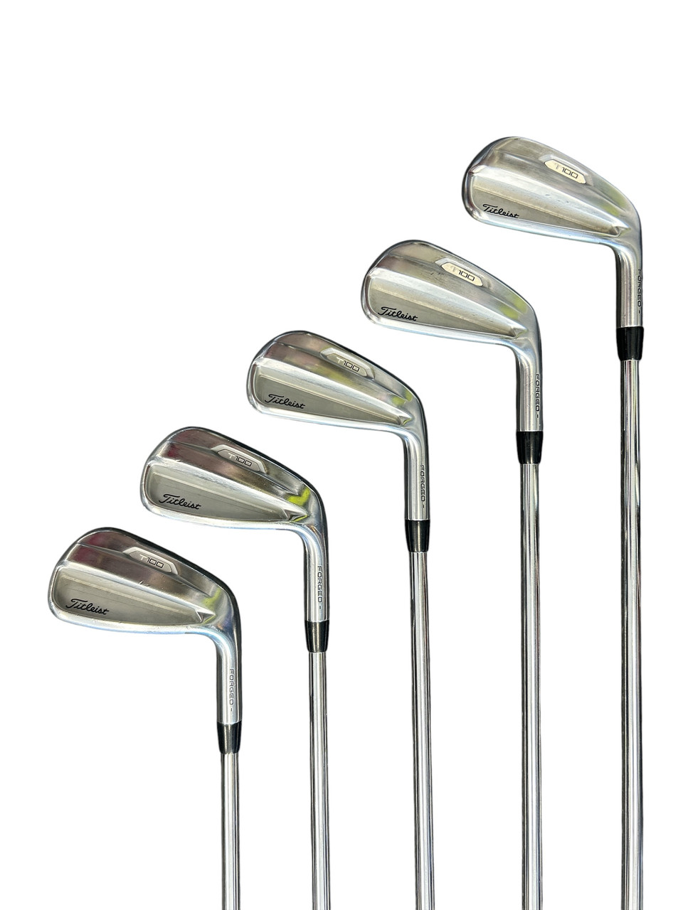 Used Titleist 2021 T100 Mens Iron Set RH 5I-9I