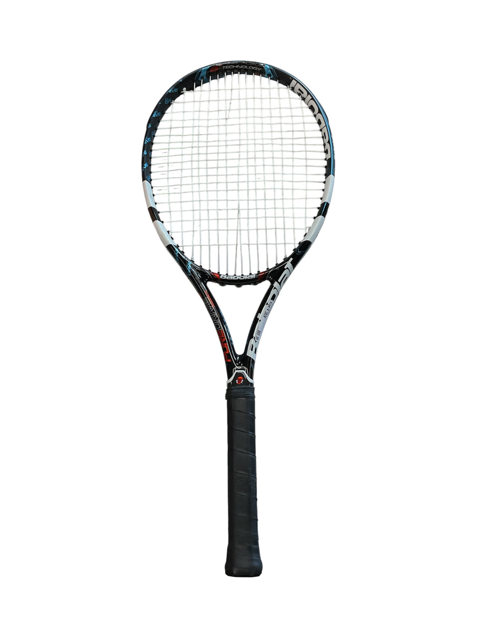Used Babolat PURE DRIVE RODDICK Adult Tennis Racquet Black 4 1/8
