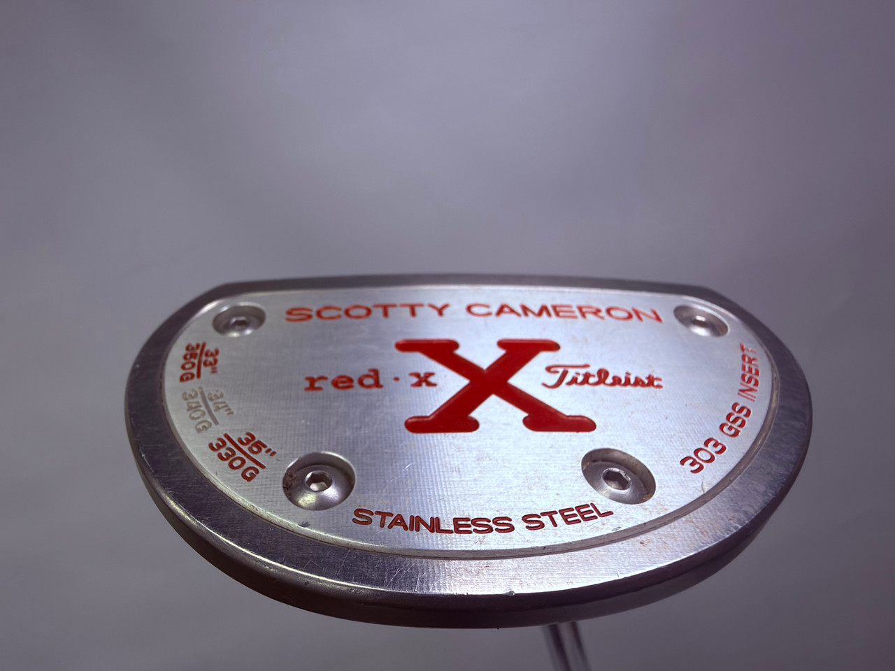 Used Scotty Cameron RED X TITLEIST Mens Putter RH