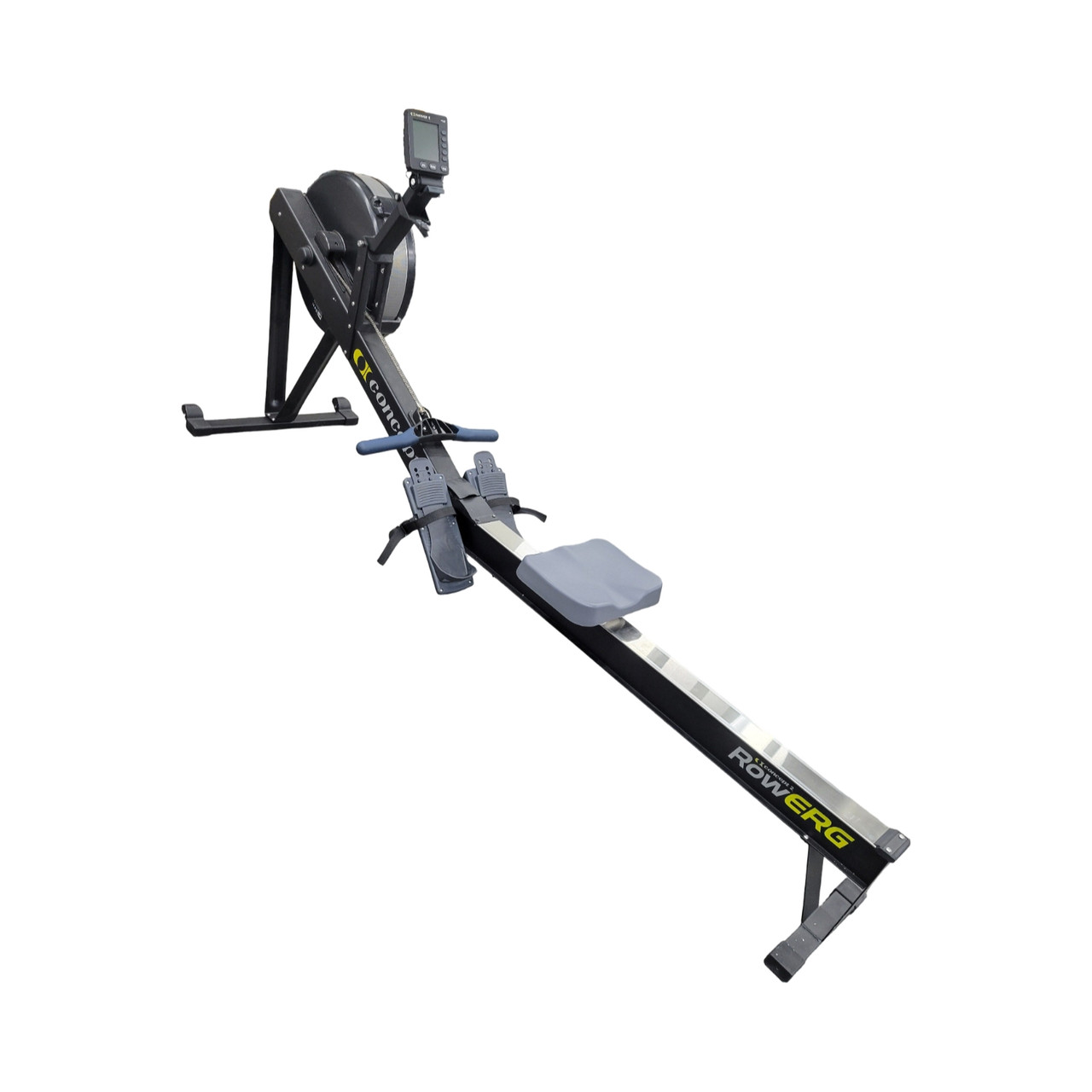 Rowing Machine With Rounded Back Used Concept 2 ROW ERG ROWING MACHINE Rowing Machine