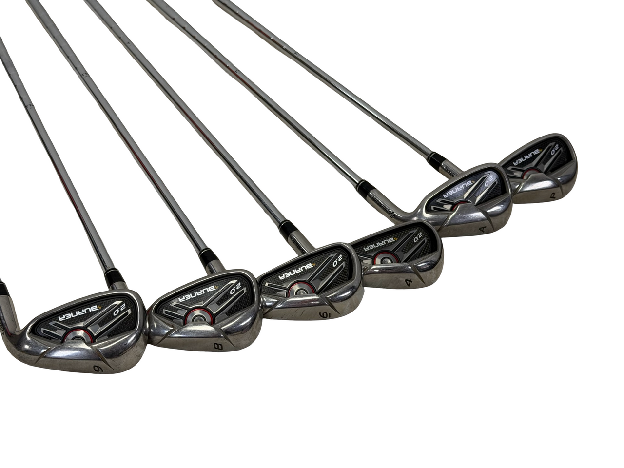 Used Taylormade BURNER 2.0 Mens Golf Iron Set RH 4I-AW (missing 5