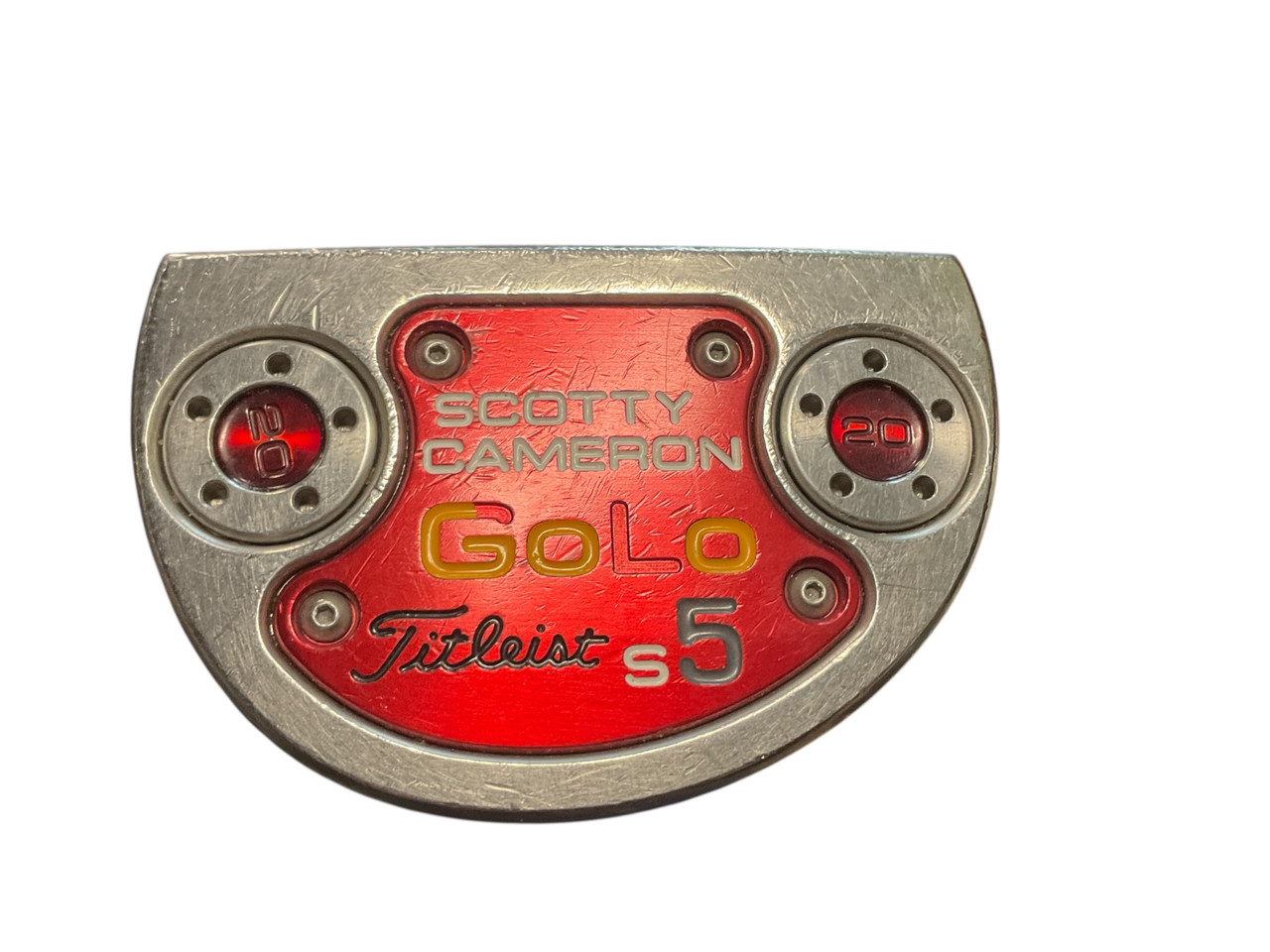 Used Titleist SCOTTY CAMERON GOLO S5 PUTTER Mens Putter RH 33