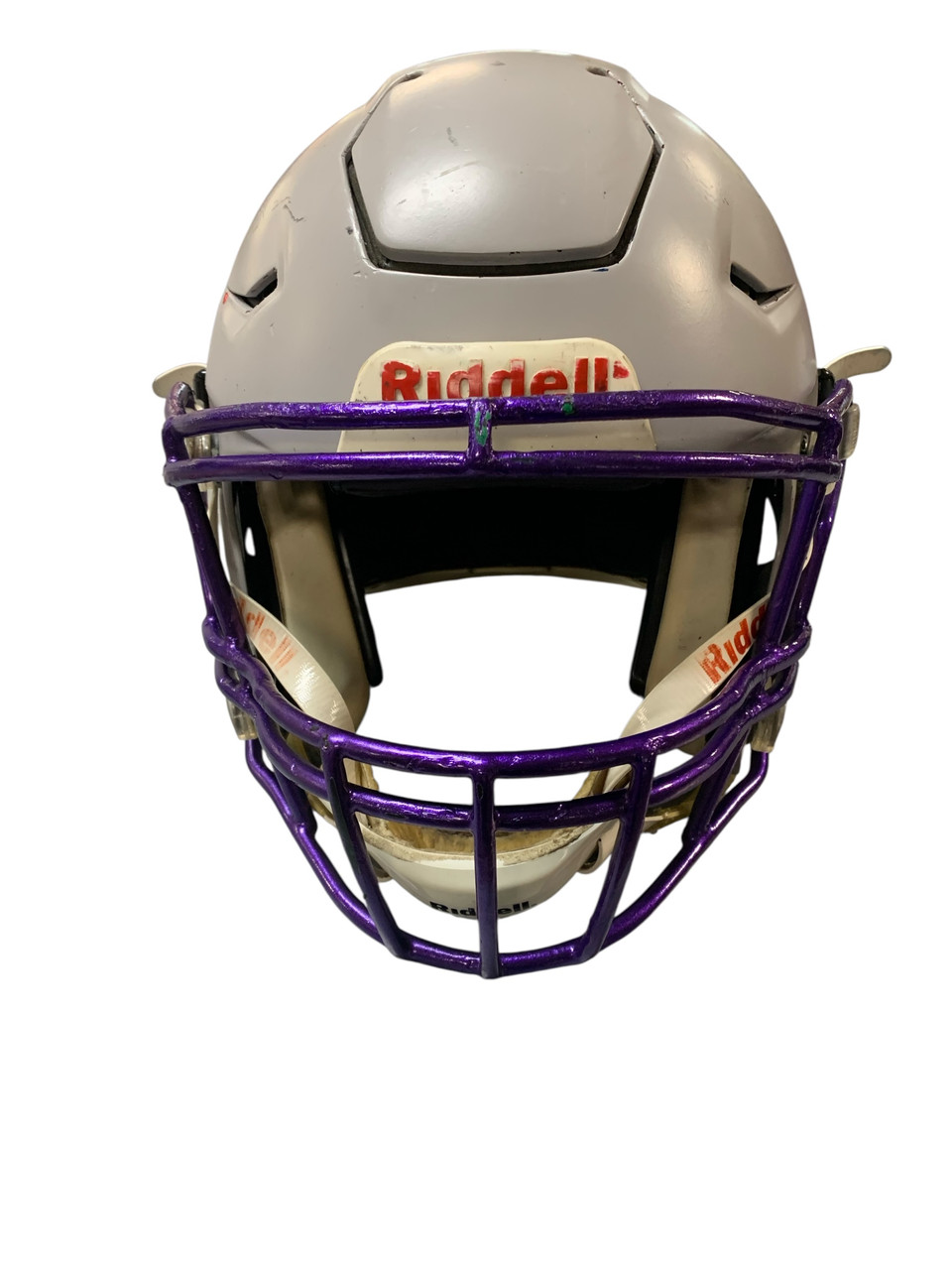 Used Riddell SPEED FLEX AM GREY FB Helmet Grey MD