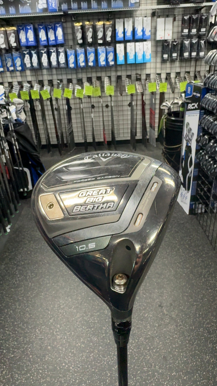 Used Callaway GREAT BIG BERTHA Mens Driver RH 10.5 Degree