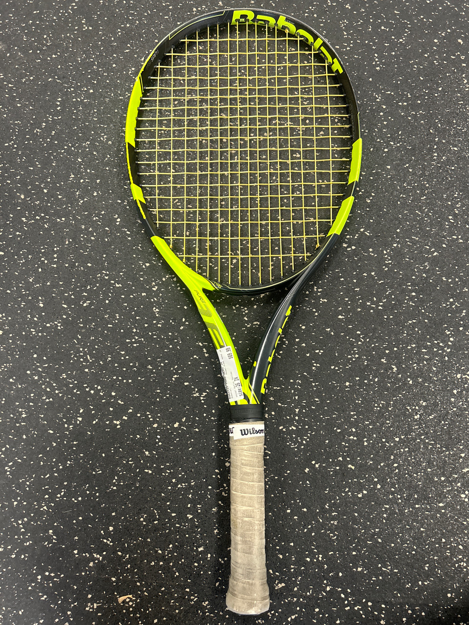 Used Babolat PURE AERO JR Junior Tennis Racquet Optic Yellow 26