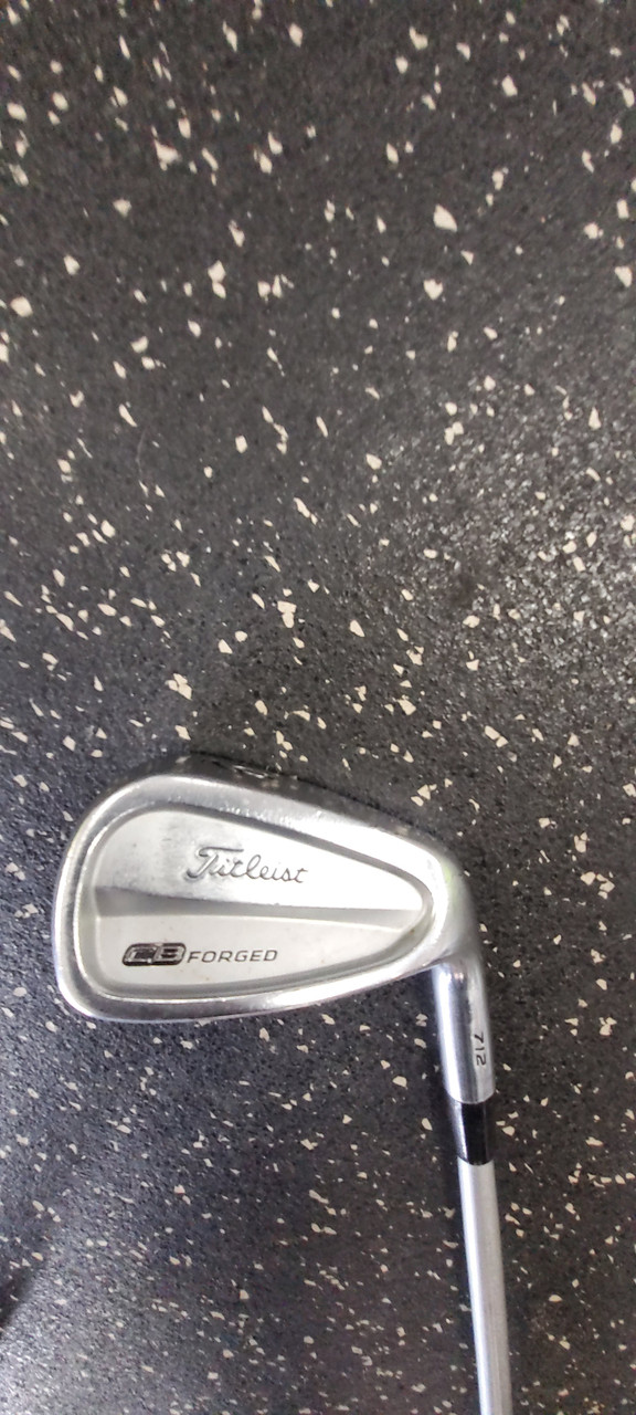 Used Titleist 712 CB FORGED Mens Individual Iron RH 9 Iron