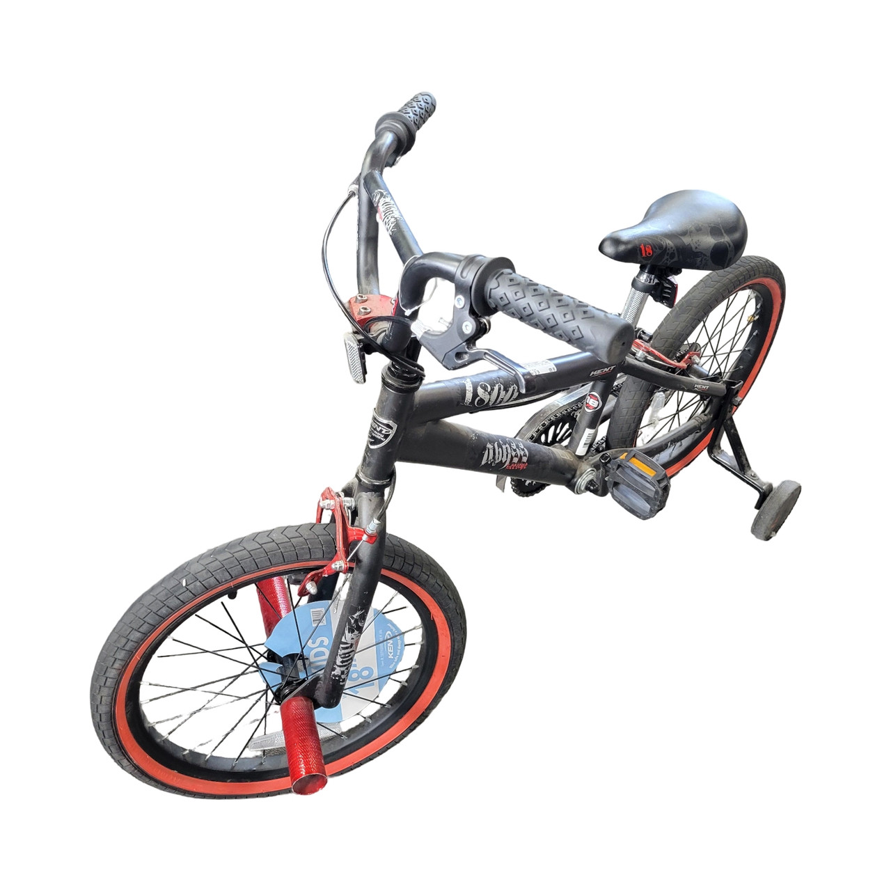 Used Kent ABYSS FREESTYLE 1800 BOYS MTN BIKE BMX Bike Boys Black 18