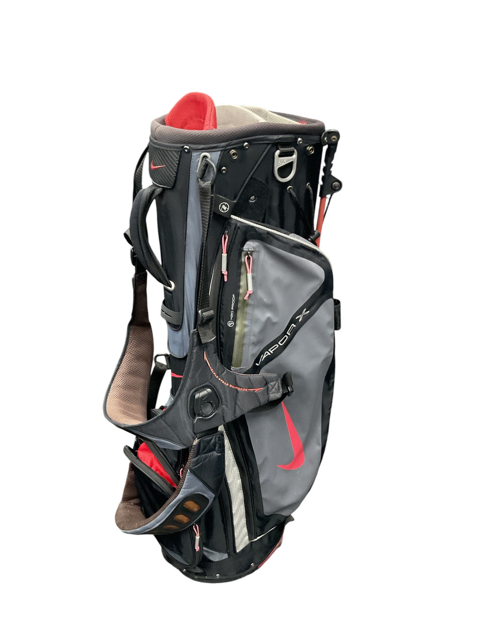 Used Nike VAPOR X Mens Stand Bag Grey