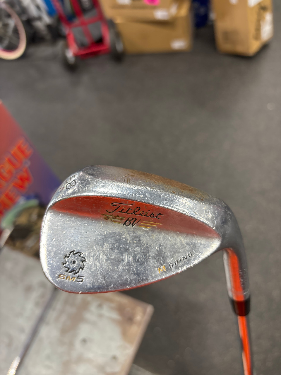 Used Titleist BV SM5 Golf Wedge Mens RH 58 Degree