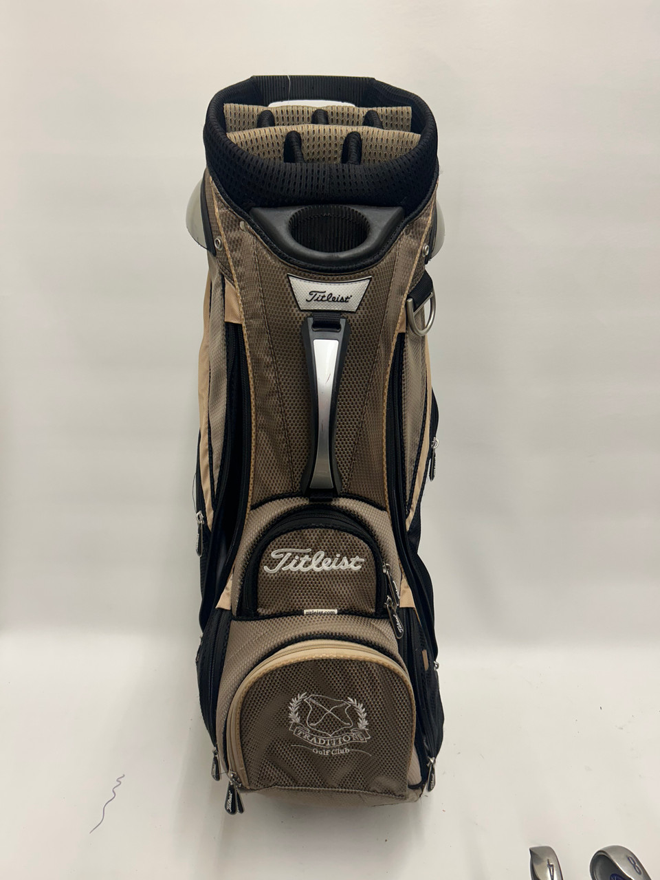 Used Titleist CART BAG Mens Cart Bag Brown