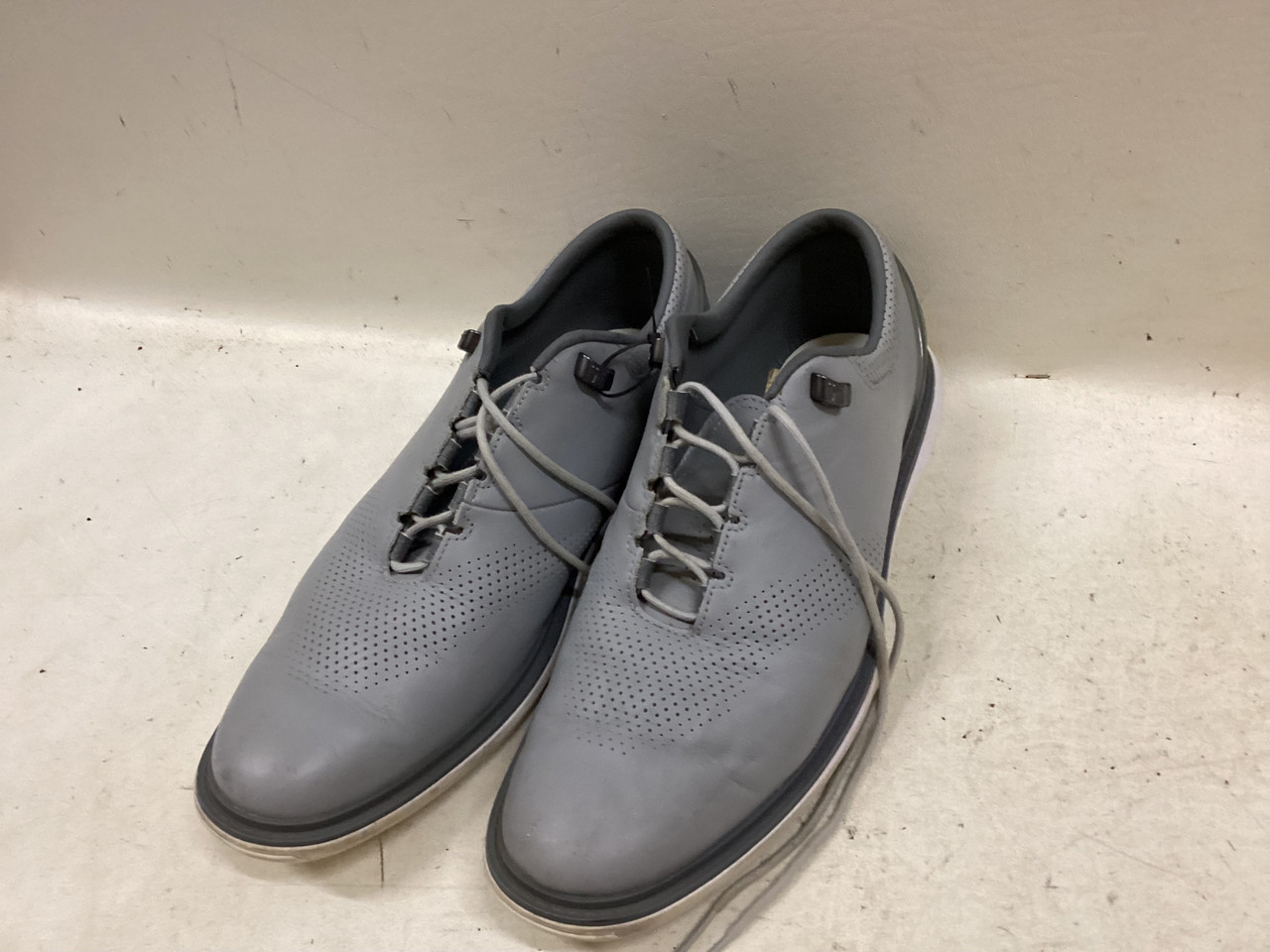 Used Nike JORDAN Mens Golf Shoes Grey Senior 11