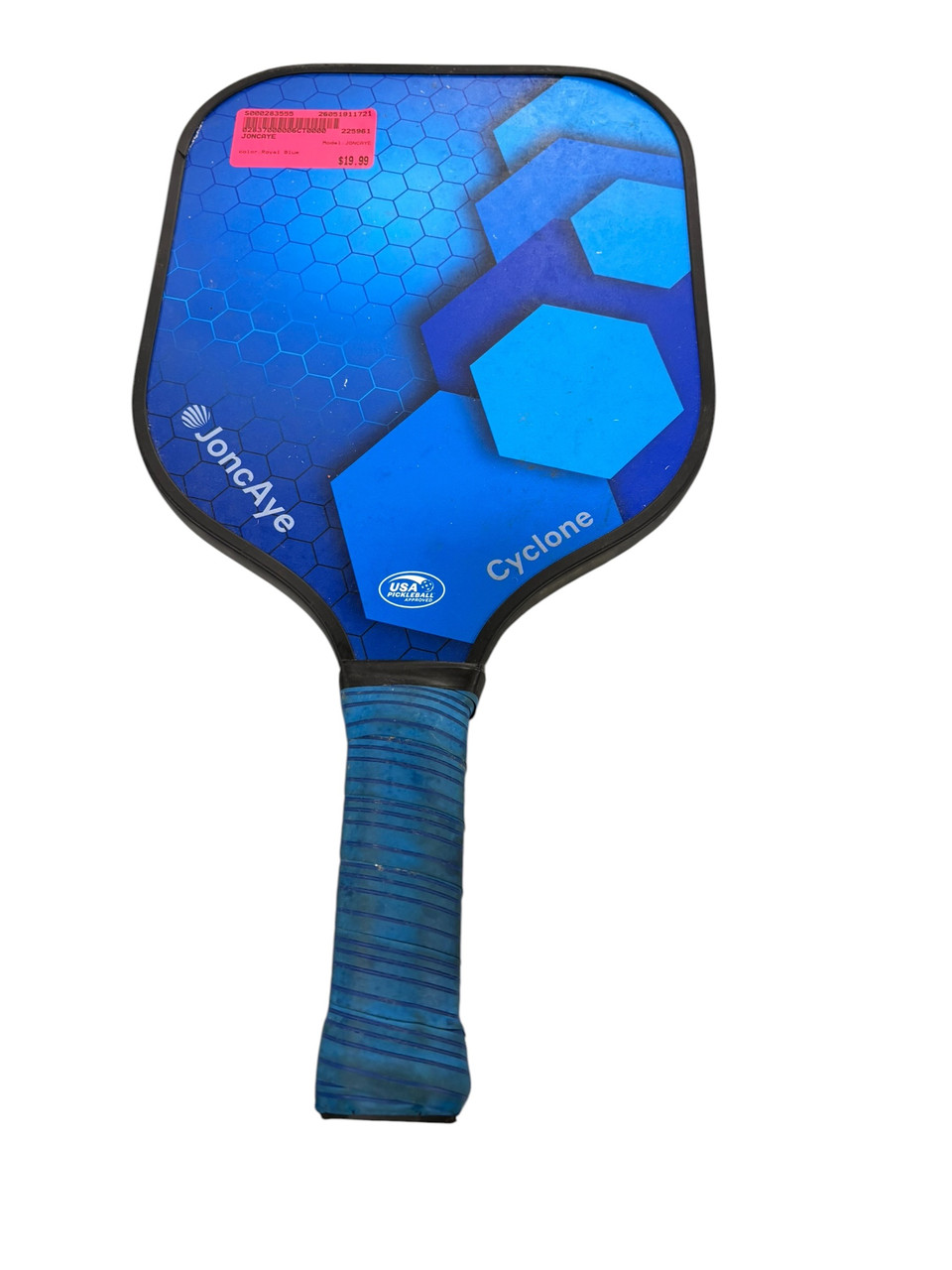 Used JONCAYE Pickleball Racquet Royal Blue